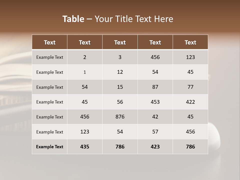 Law Table Judgement PowerPoint Template