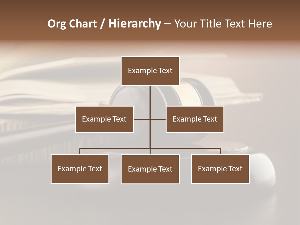 Law Table Judgement PowerPoint Template