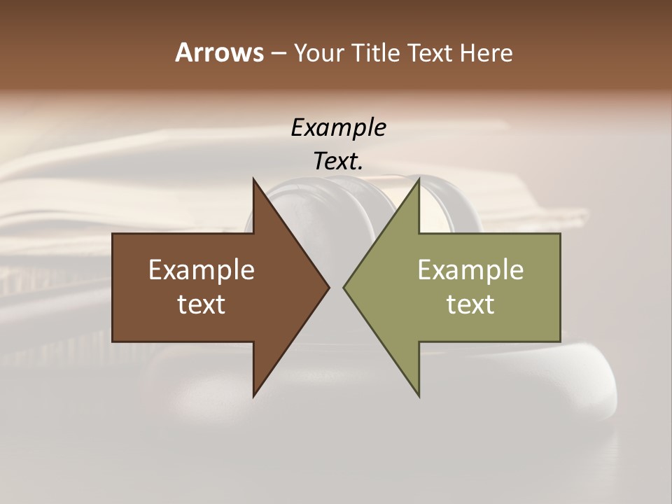Law Table Judgement PowerPoint Template