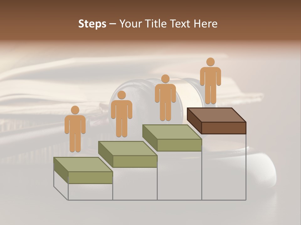 Law Table Judgement PowerPoint Template