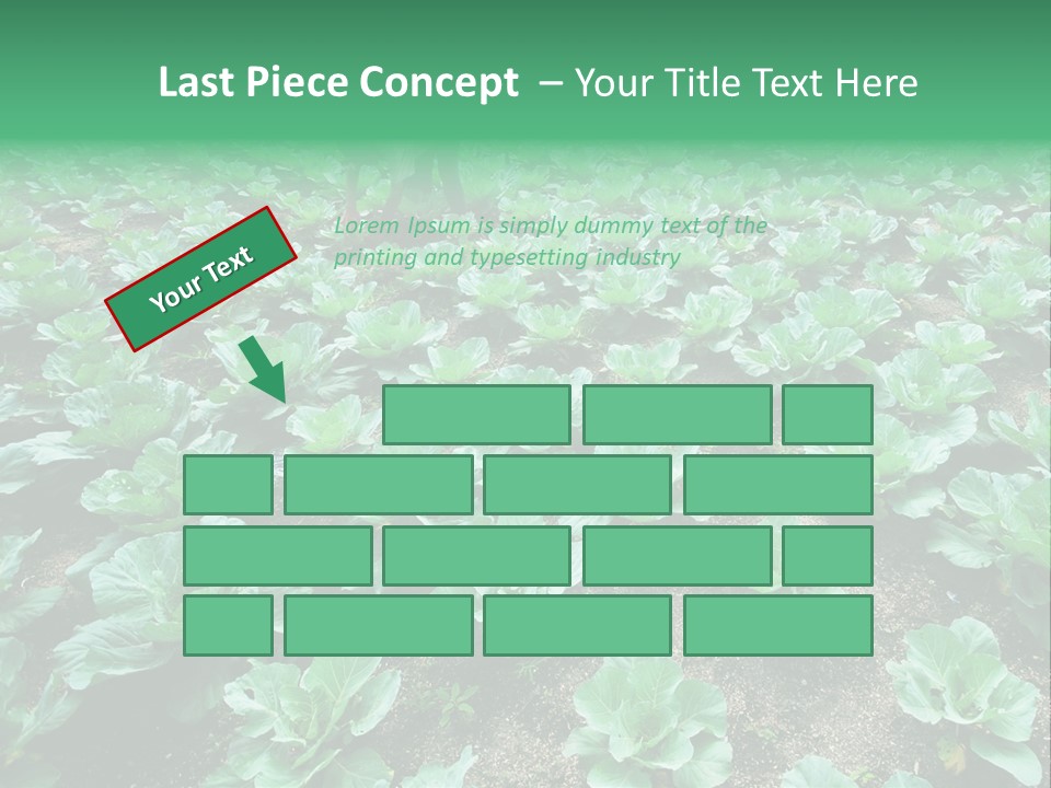Farmer Harvest Straw PowerPoint Template