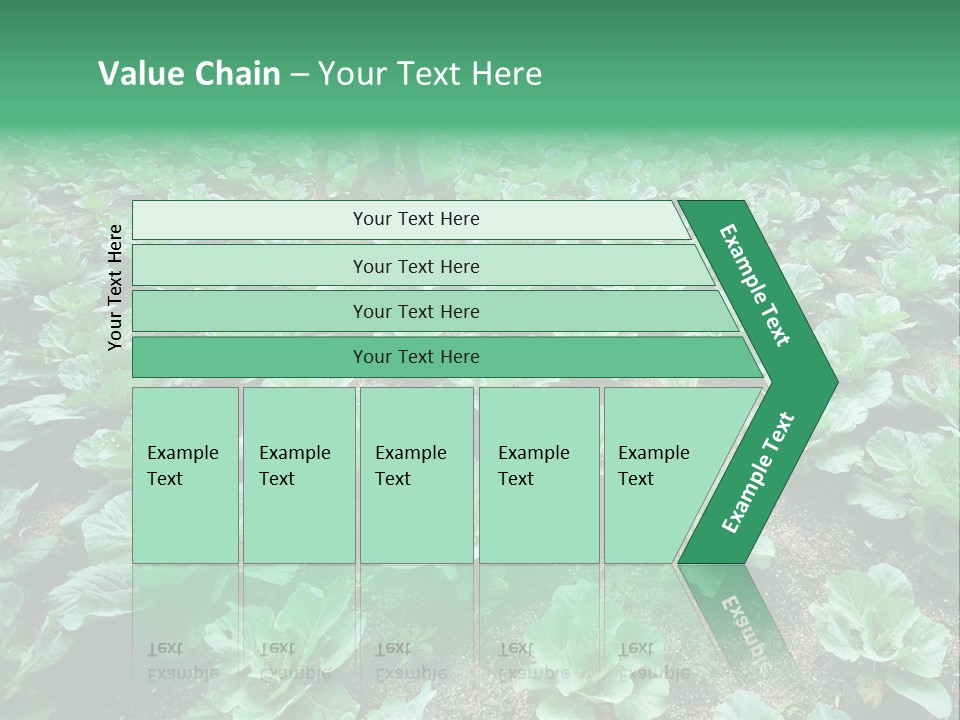 Farmer Harvest Straw PowerPoint Template
