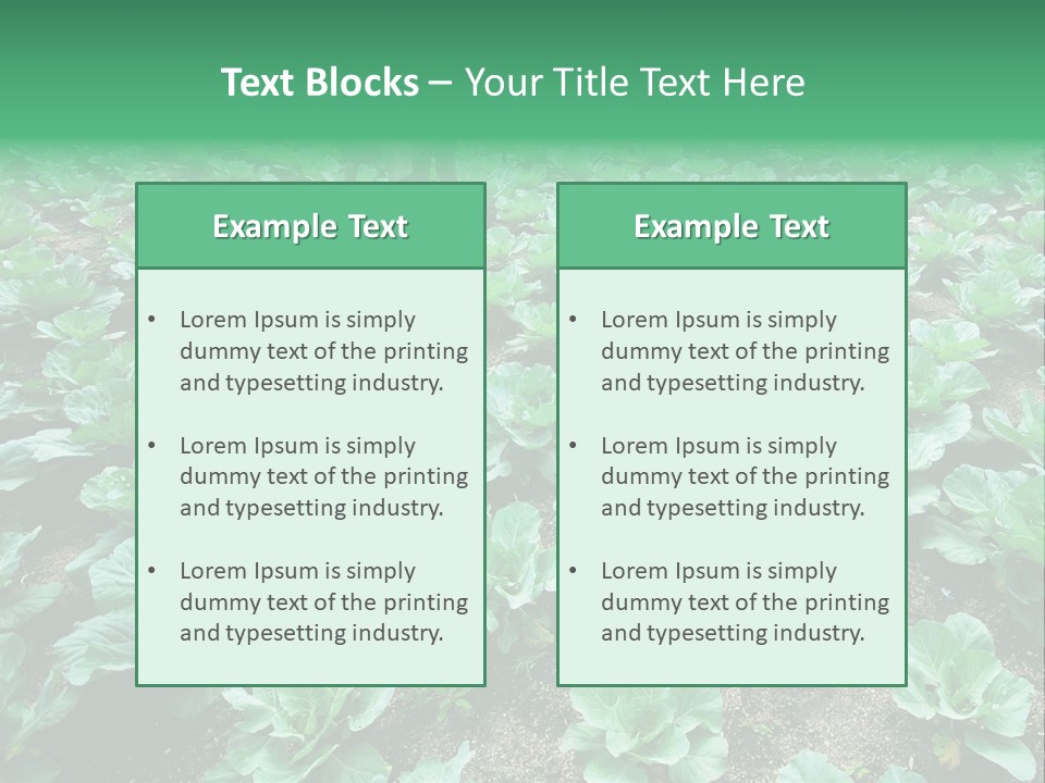 Farmer Harvest Straw PowerPoint Template