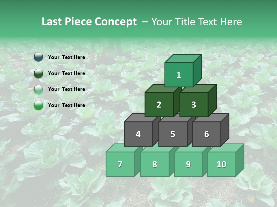 Farmer Harvest Straw PowerPoint Template