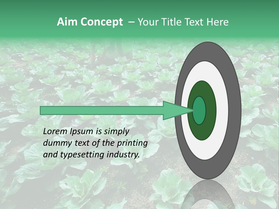 Farmer Harvest Straw PowerPoint Template