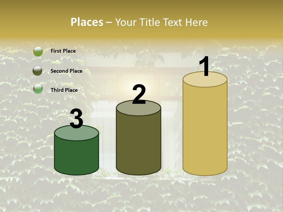 Lush Parrot Texture PowerPoint Template