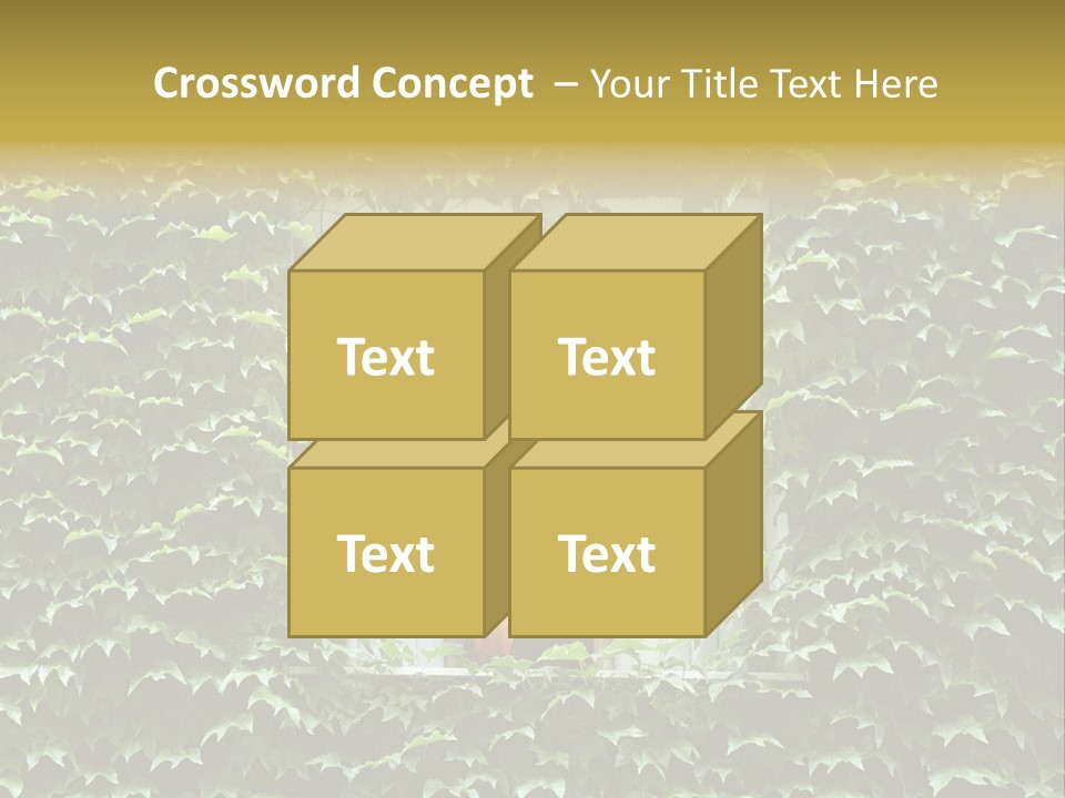Lush Parrot Texture PowerPoint Template
