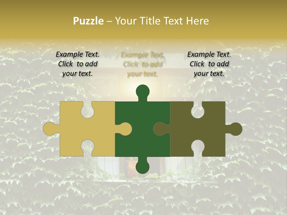 Lush Parrot Texture PowerPoint Template