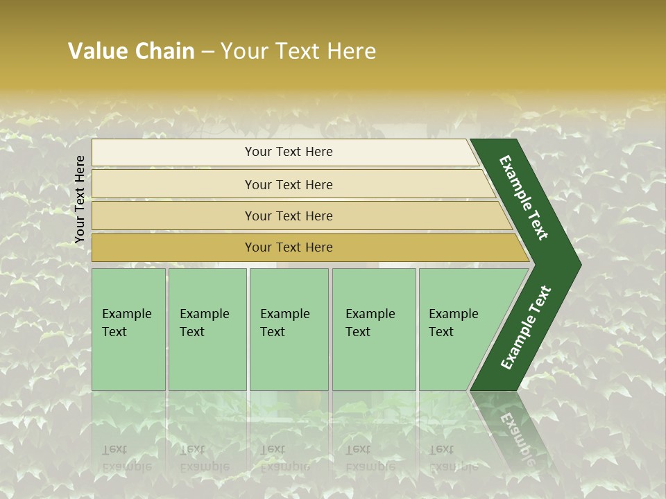 Lush Parrot Texture PowerPoint Template