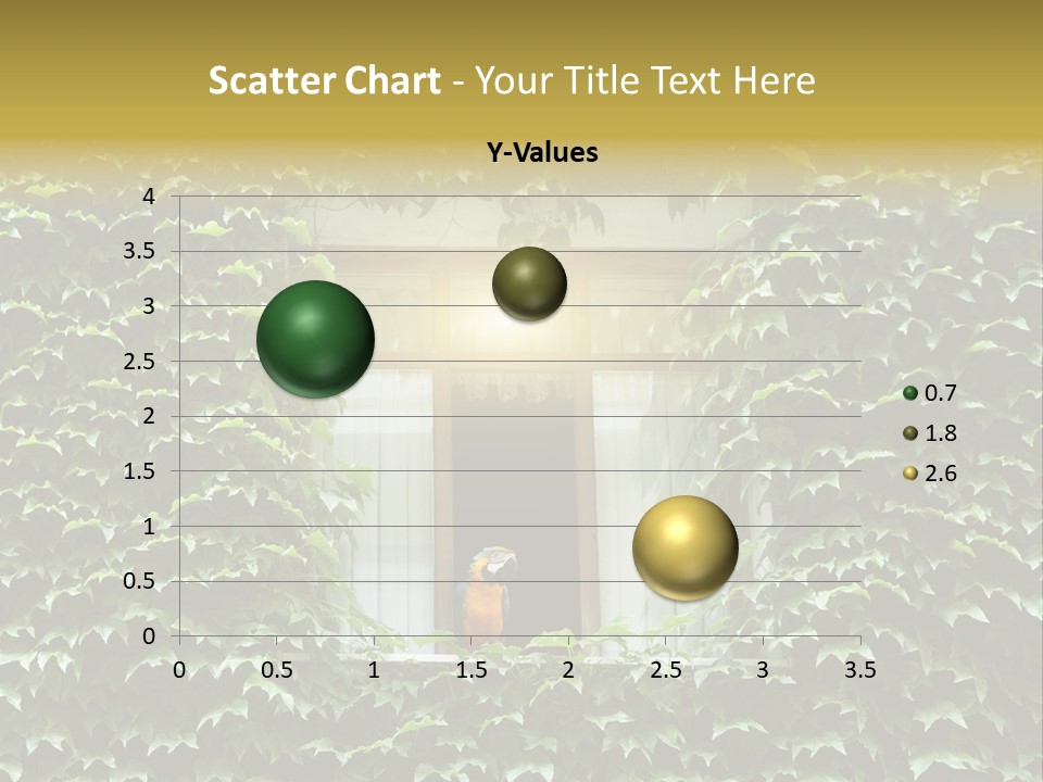 Lush Parrot Texture PowerPoint Template