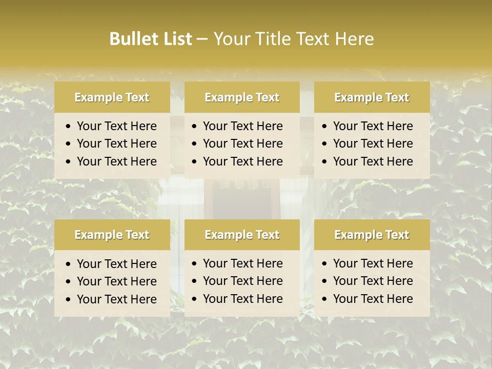 Lush Parrot Texture PowerPoint Template