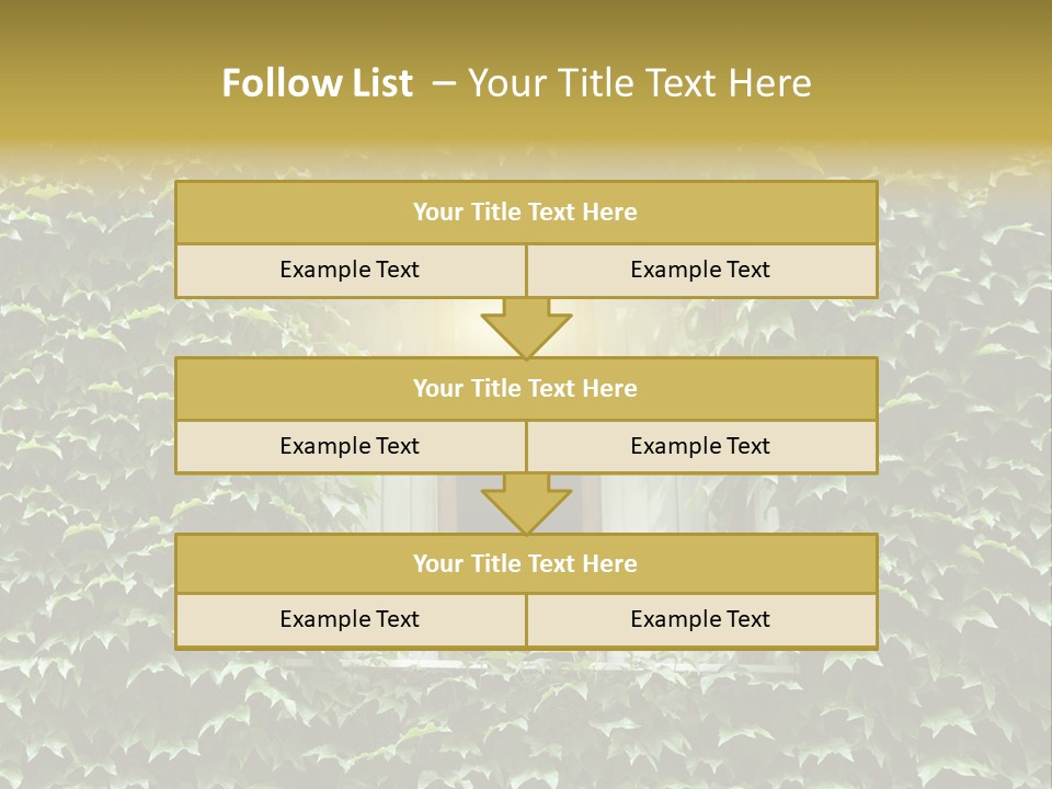 Lush Parrot Texture PowerPoint Template