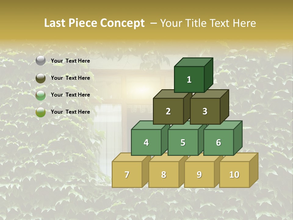 Lush Parrot Texture PowerPoint Template