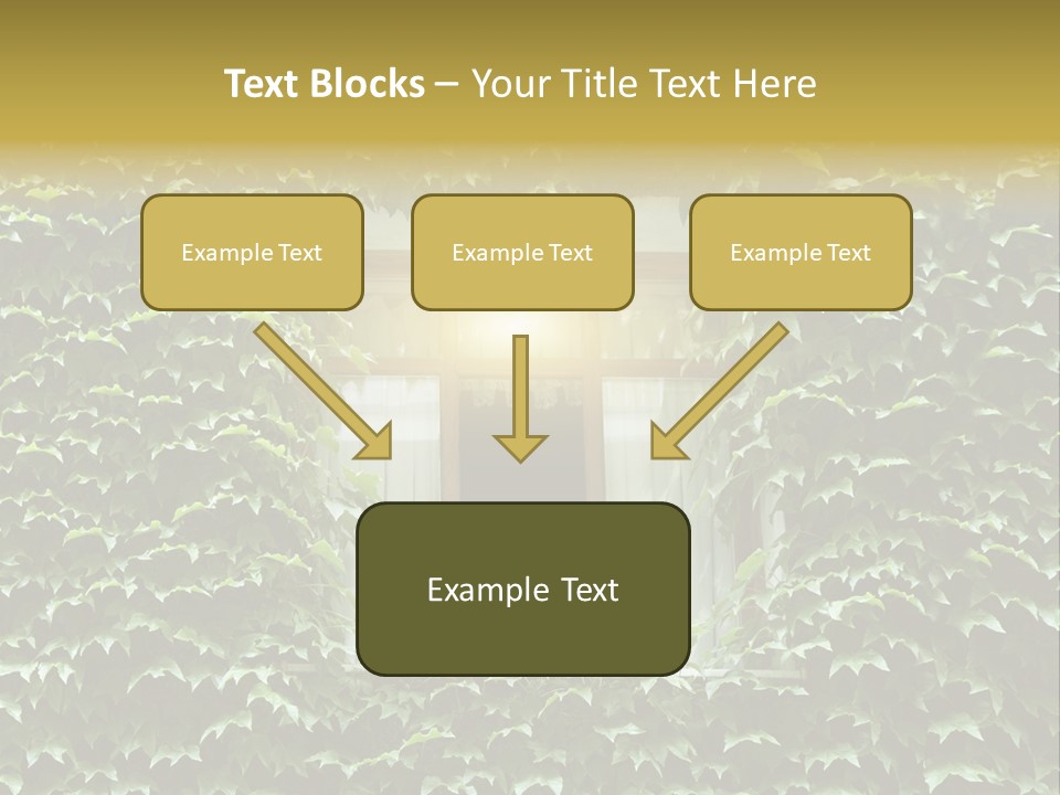 Lush Parrot Texture PowerPoint Template