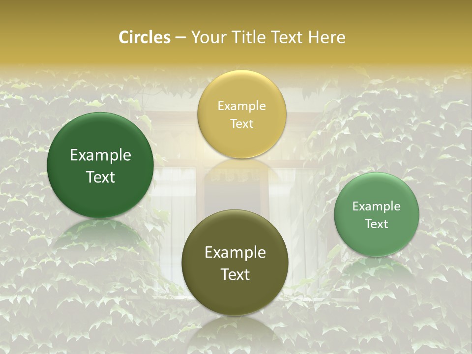 Lush Parrot Texture PowerPoint Template