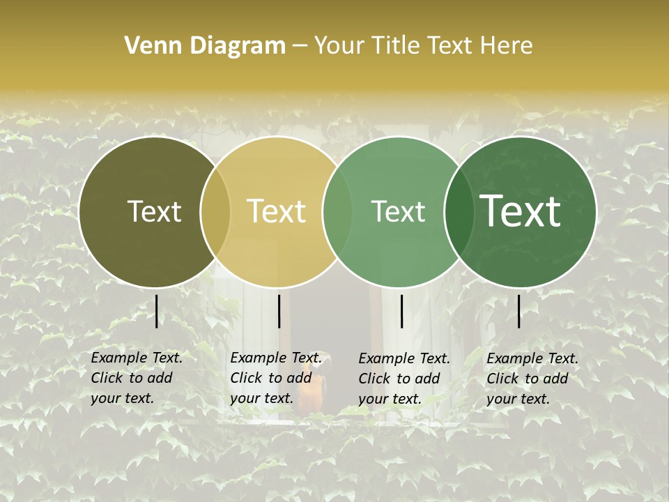 Lush Parrot Texture PowerPoint Template