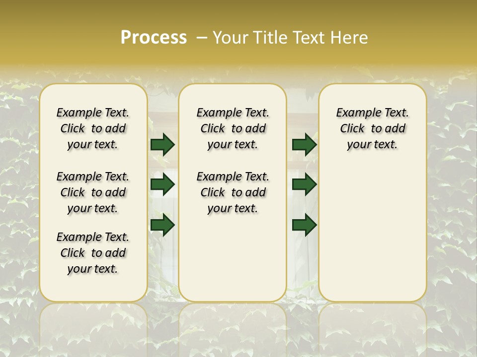 Lush Parrot Texture PowerPoint Template