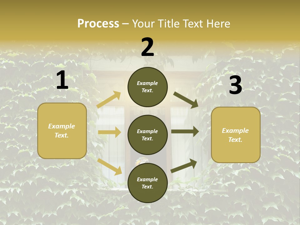 Lush Parrot Texture PowerPoint Template