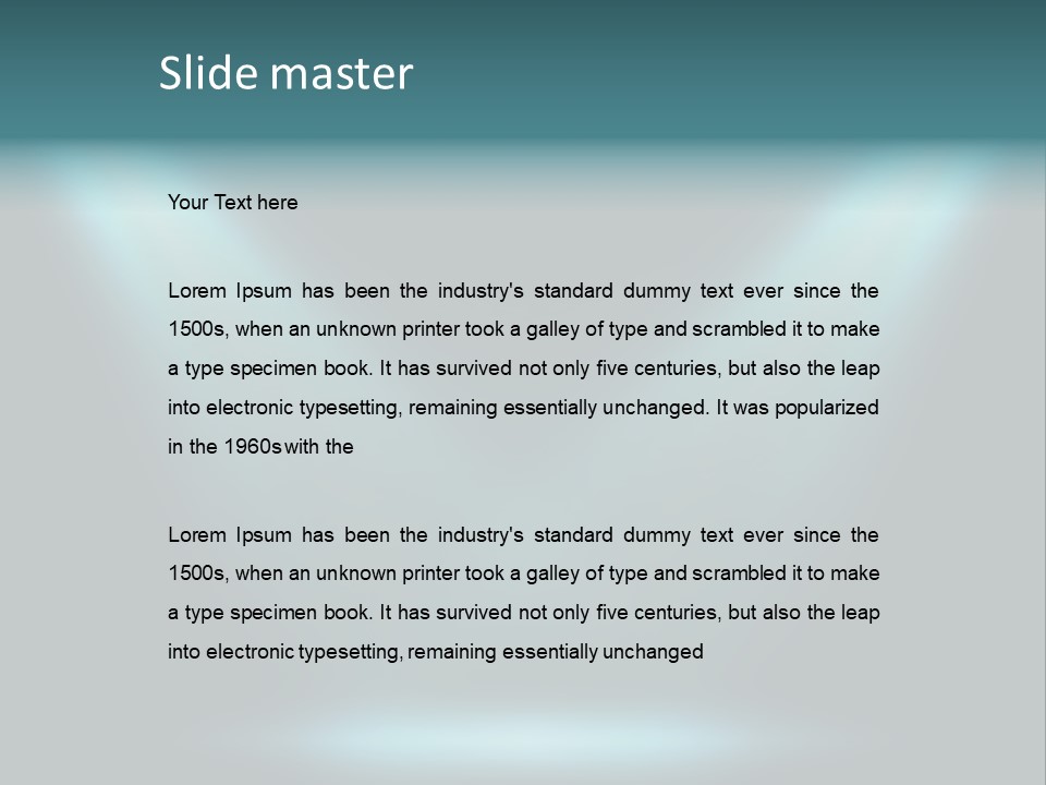 Smoke Beautiful Style PowerPoint Template