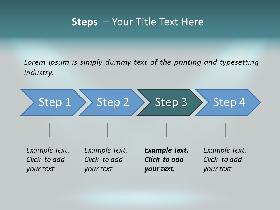 Smoke Beautiful Style PowerPoint Template