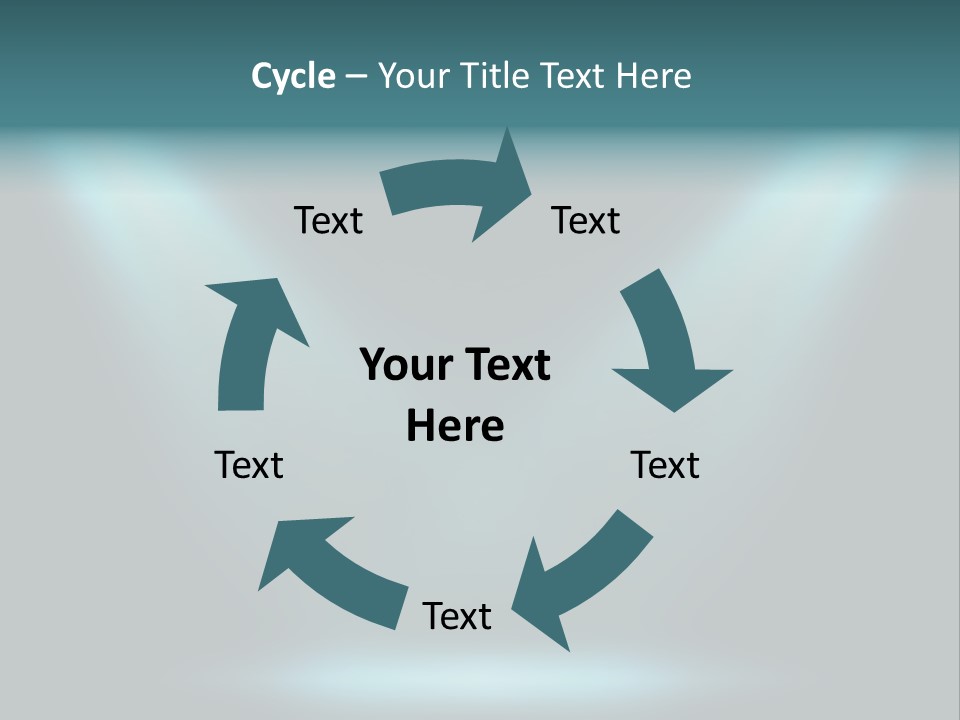 Smoke Beautiful Style PowerPoint Template