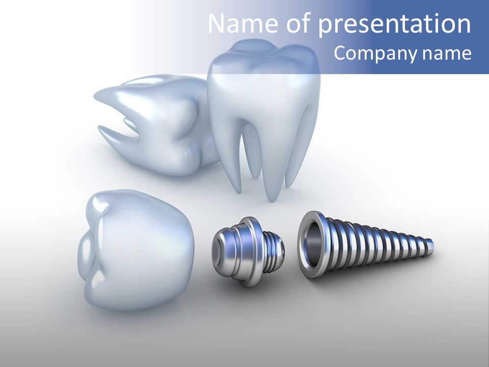 Artificial Treatment Dentistry PowerPoint Template