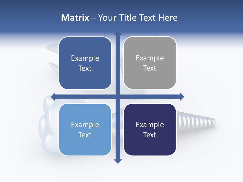 Artificial Treatment Dentistry PowerPoint Template
