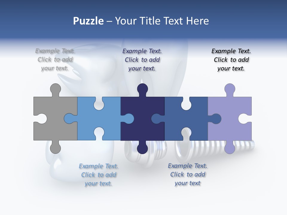 Artificial Treatment Dentistry PowerPoint Template