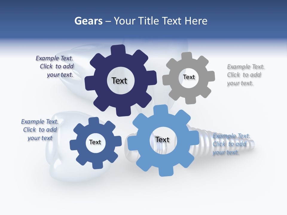 Artificial Treatment Dentistry PowerPoint Template