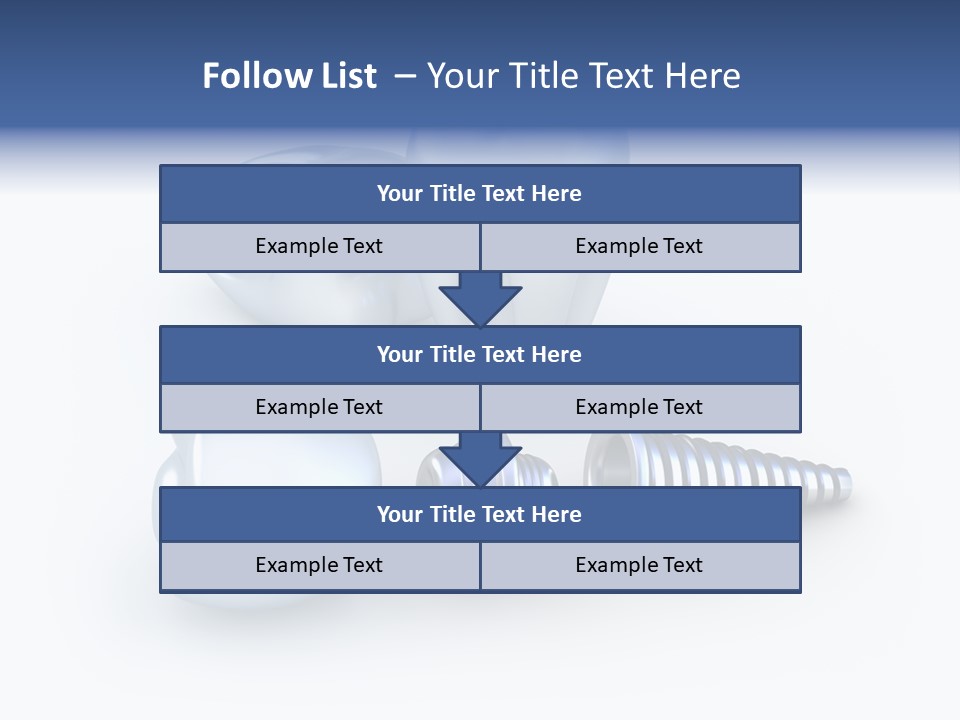 Artificial Treatment Dentistry PowerPoint Template