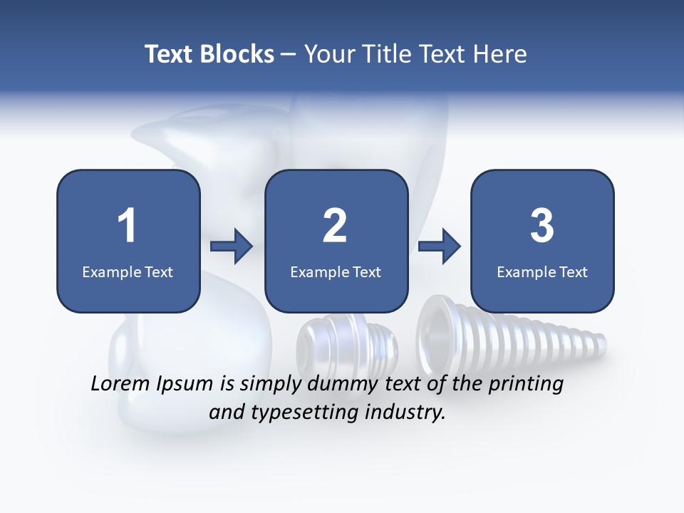 Artificial Treatment Dentistry PowerPoint Template