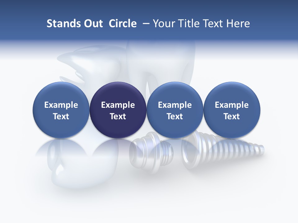 Artificial Treatment Dentistry PowerPoint Template