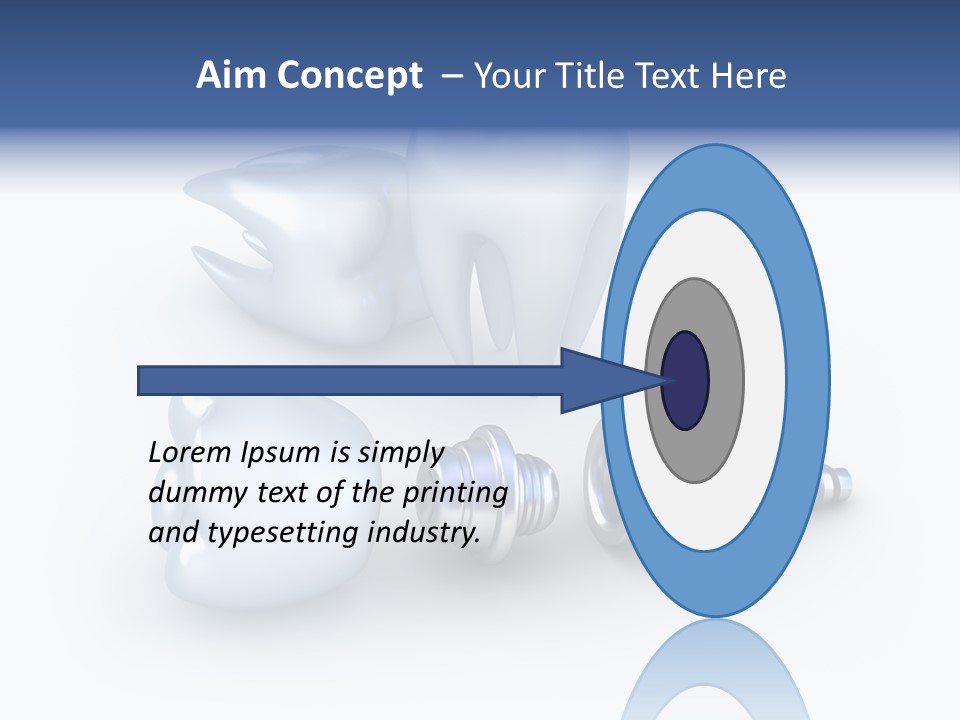 Artificial Treatment Dentistry PowerPoint Template