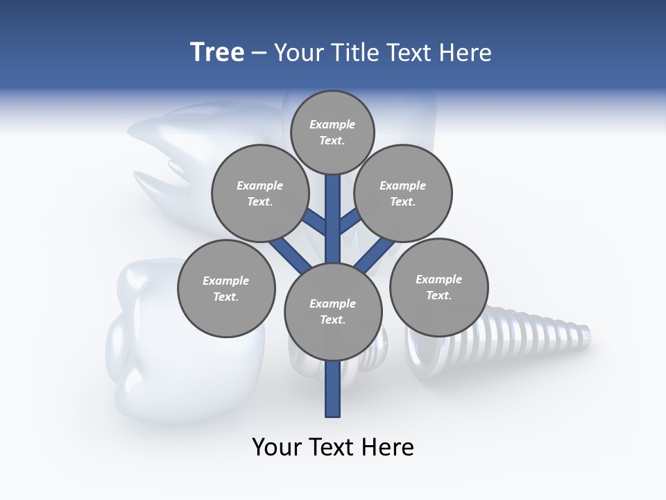 Artificial Treatment Dentistry PowerPoint Template