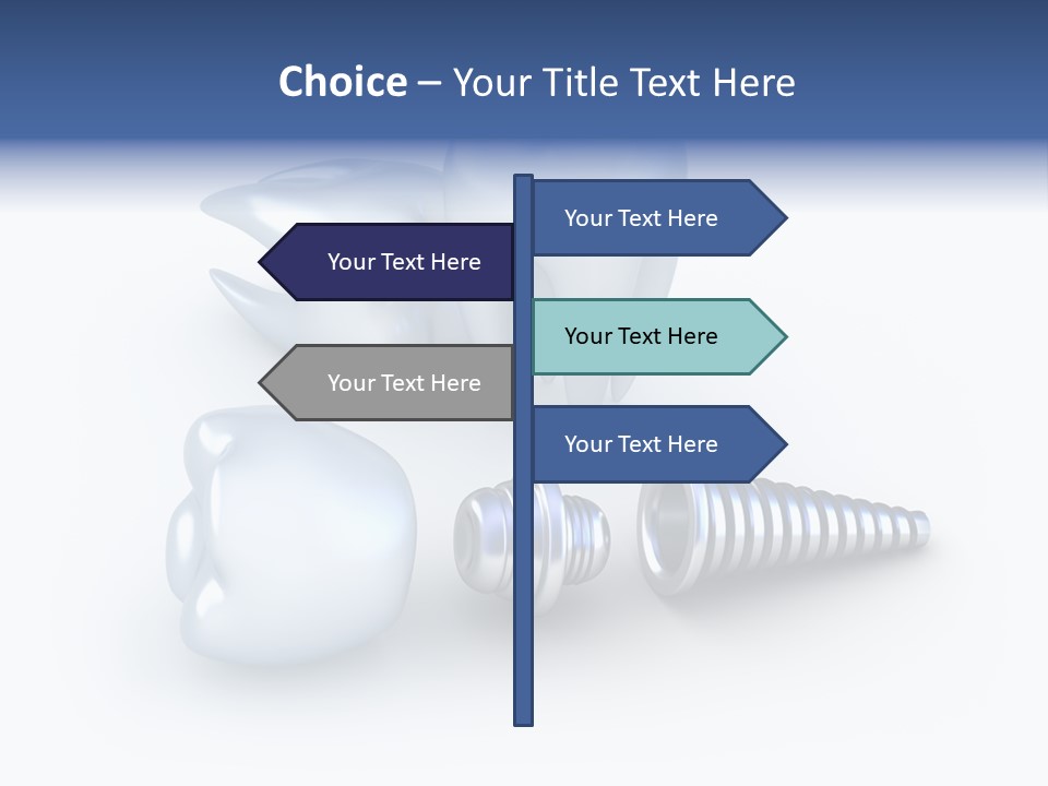 Artificial Treatment Dentistry PowerPoint Template