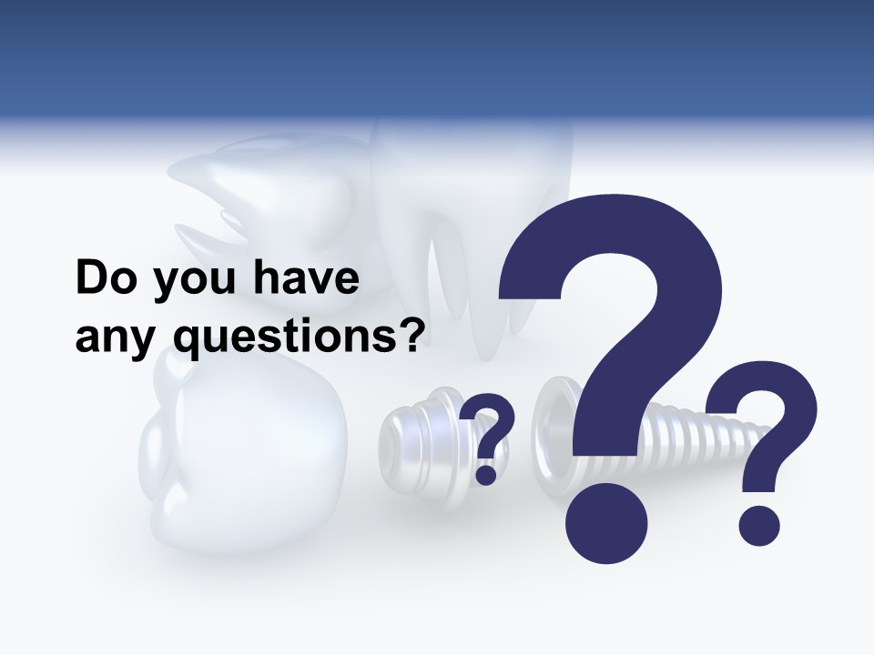 Artificial Treatment Dentistry PowerPoint Template