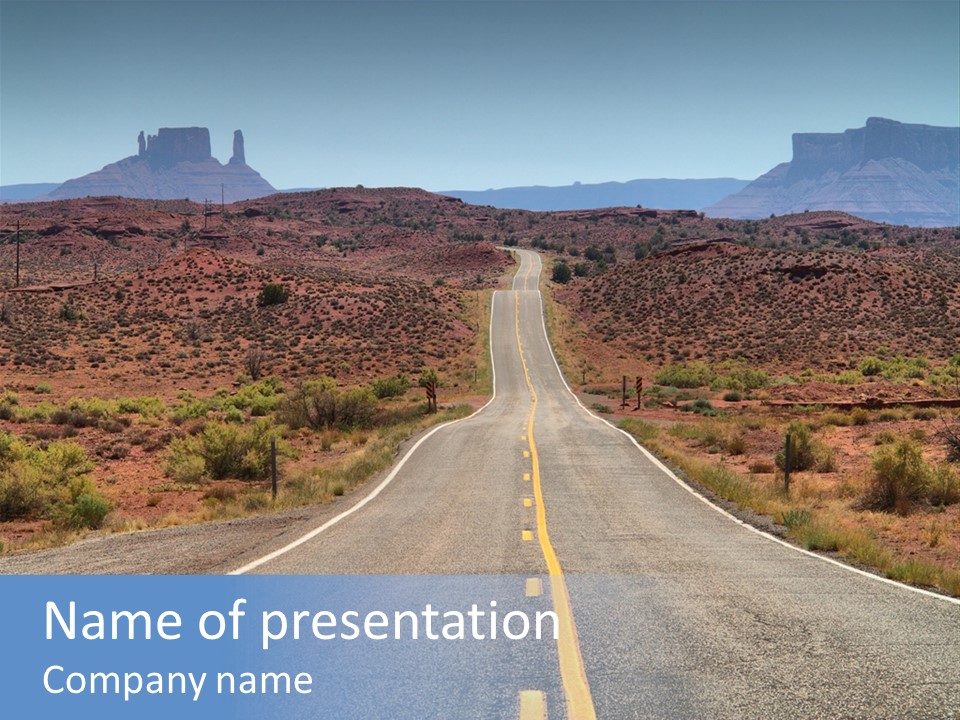 Freedom Nature Scenic PowerPoint Template