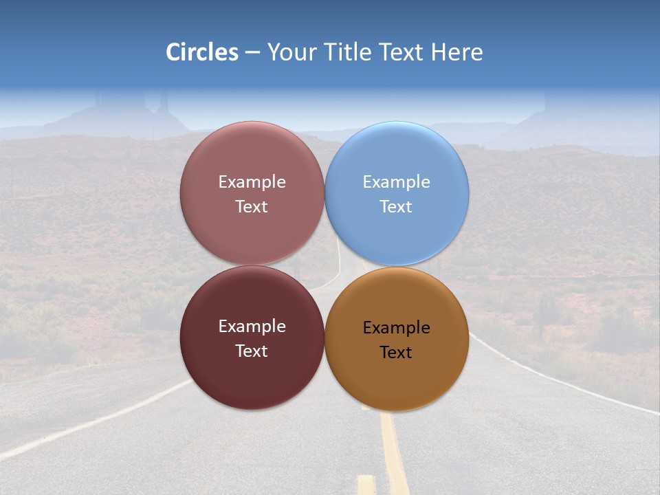 Freedom Nature Scenic PowerPoint Template