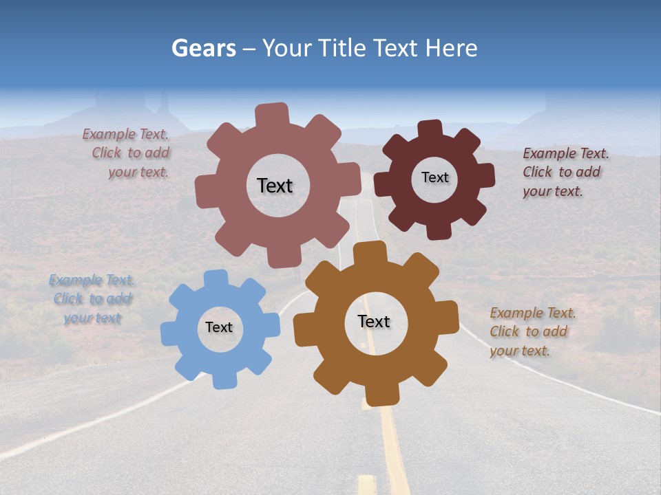 Freedom Nature Scenic PowerPoint Template