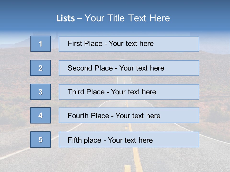 Freedom Nature Scenic PowerPoint Template