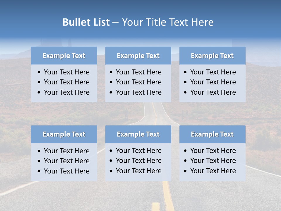 Freedom Nature Scenic PowerPoint Template