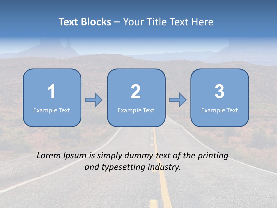Freedom Nature Scenic PowerPoint Template