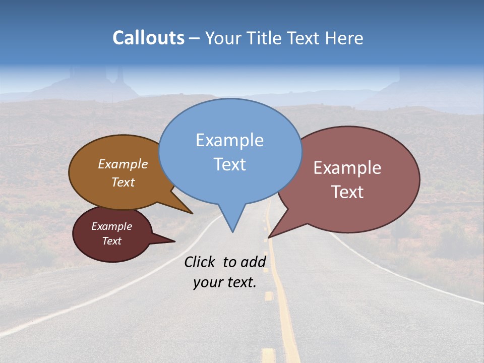 Freedom Nature Scenic PowerPoint Template