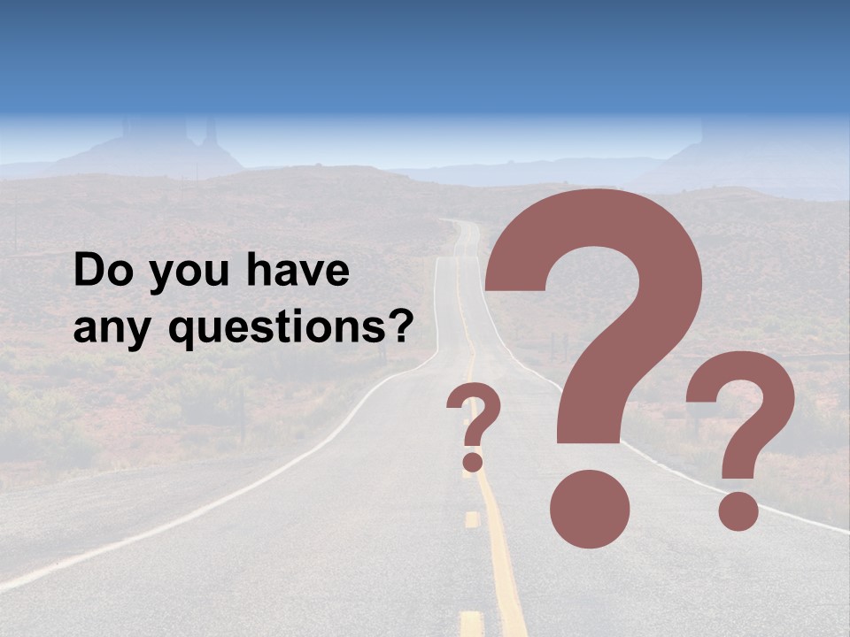 Freedom Nature Scenic PowerPoint Template