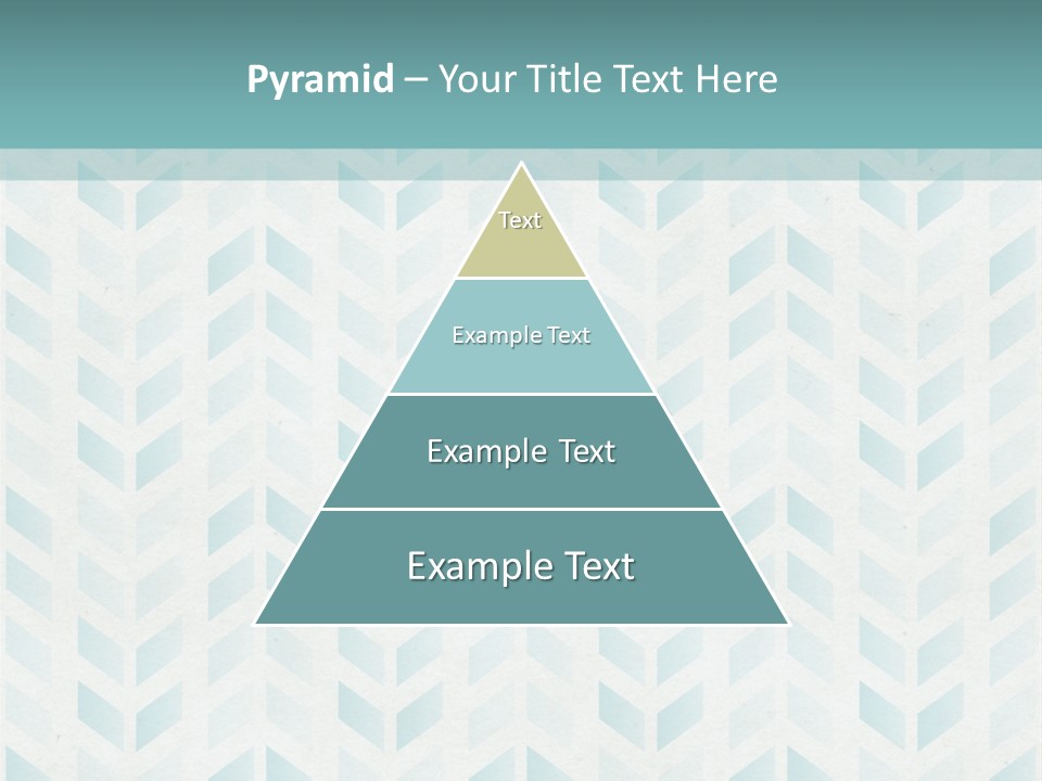 A Blue And White Pattern With A Green Background PowerPoint Template