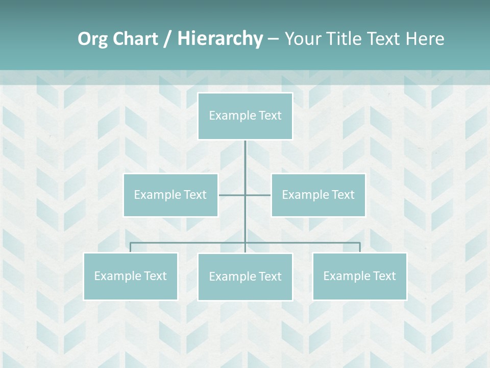 A Blue And White Pattern With A Green Background PowerPoint Template