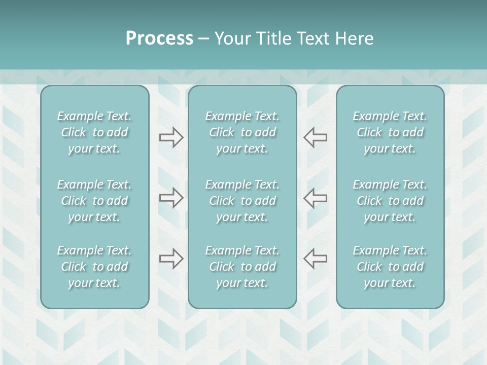 A Blue And White Pattern With A Green Background PowerPoint Template