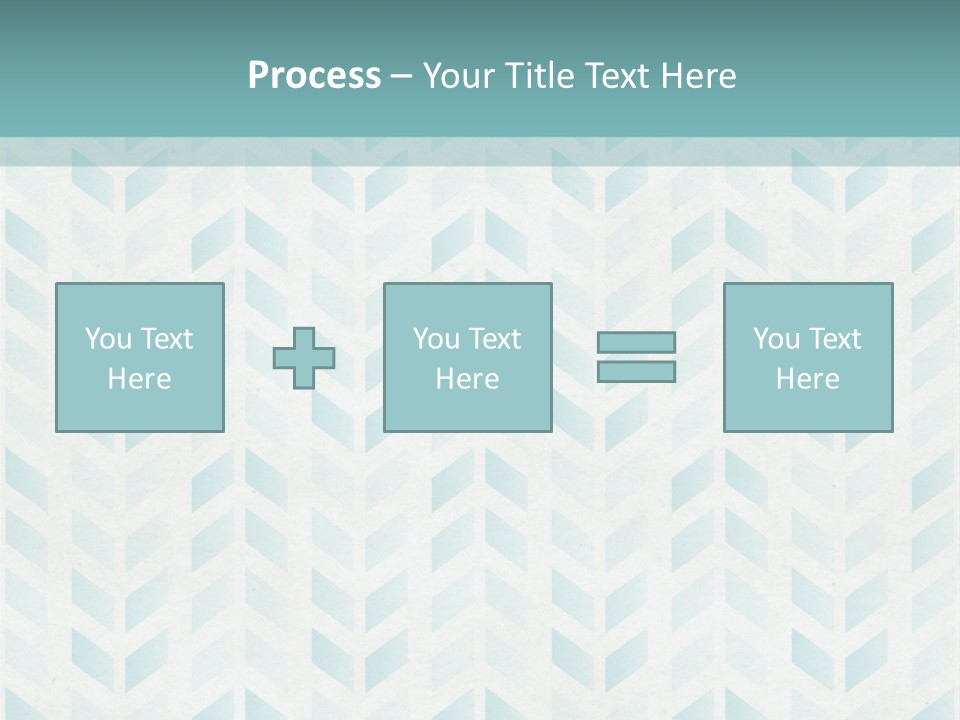 A Blue And White Pattern With A Green Background PowerPoint Template