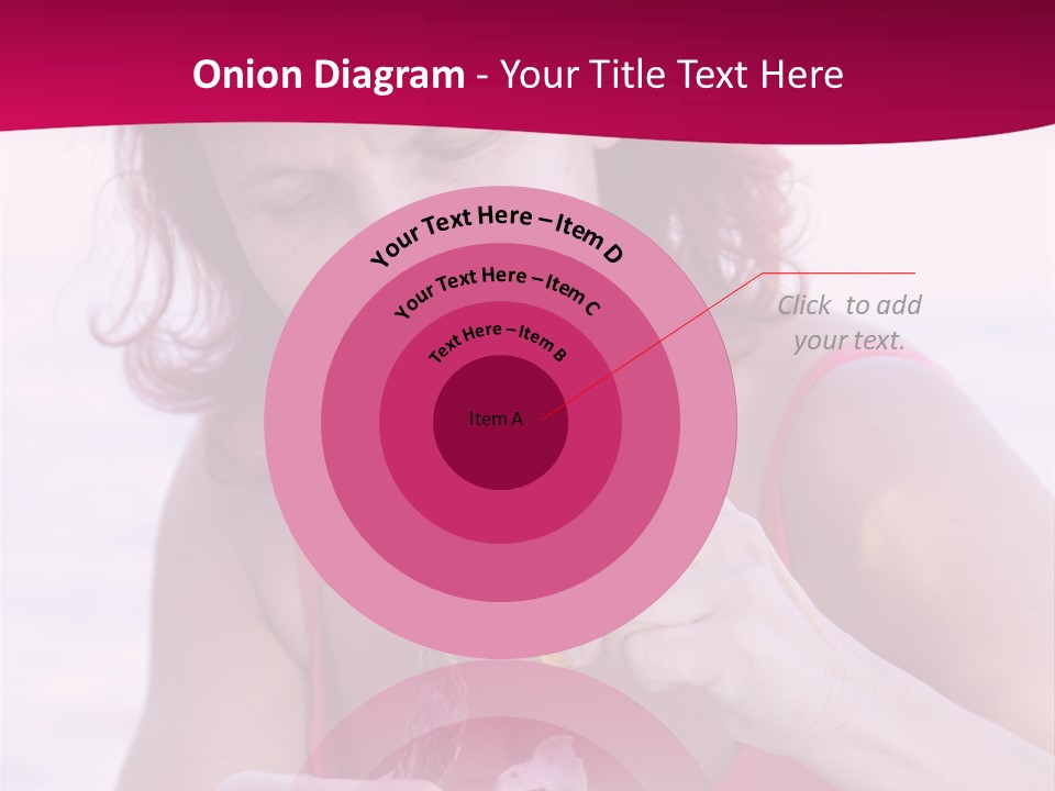 Delicacy Smiling Eating PowerPoint Template