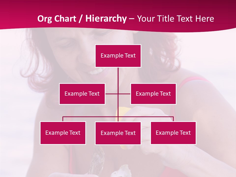 Delicacy Smiling Eating PowerPoint Template